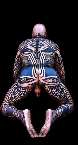 24”x 40” Canvas Print,” Slave of Art”