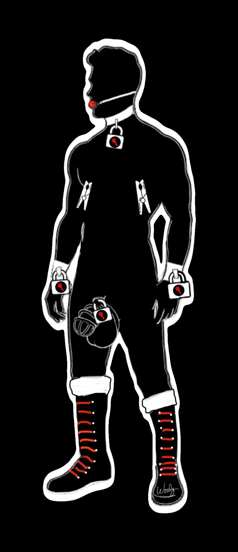 Graphic design short sleeve t-shirt. Gimp