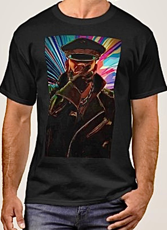 Graphic design short sleeve t-shirt. Brody