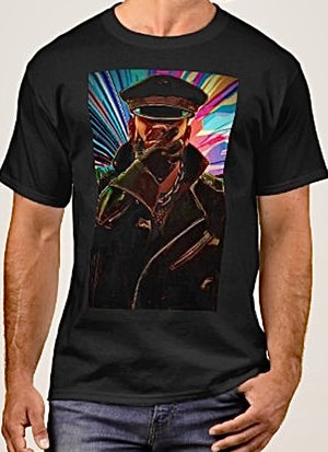 Graphic design short sleeve t-shirt. Brody