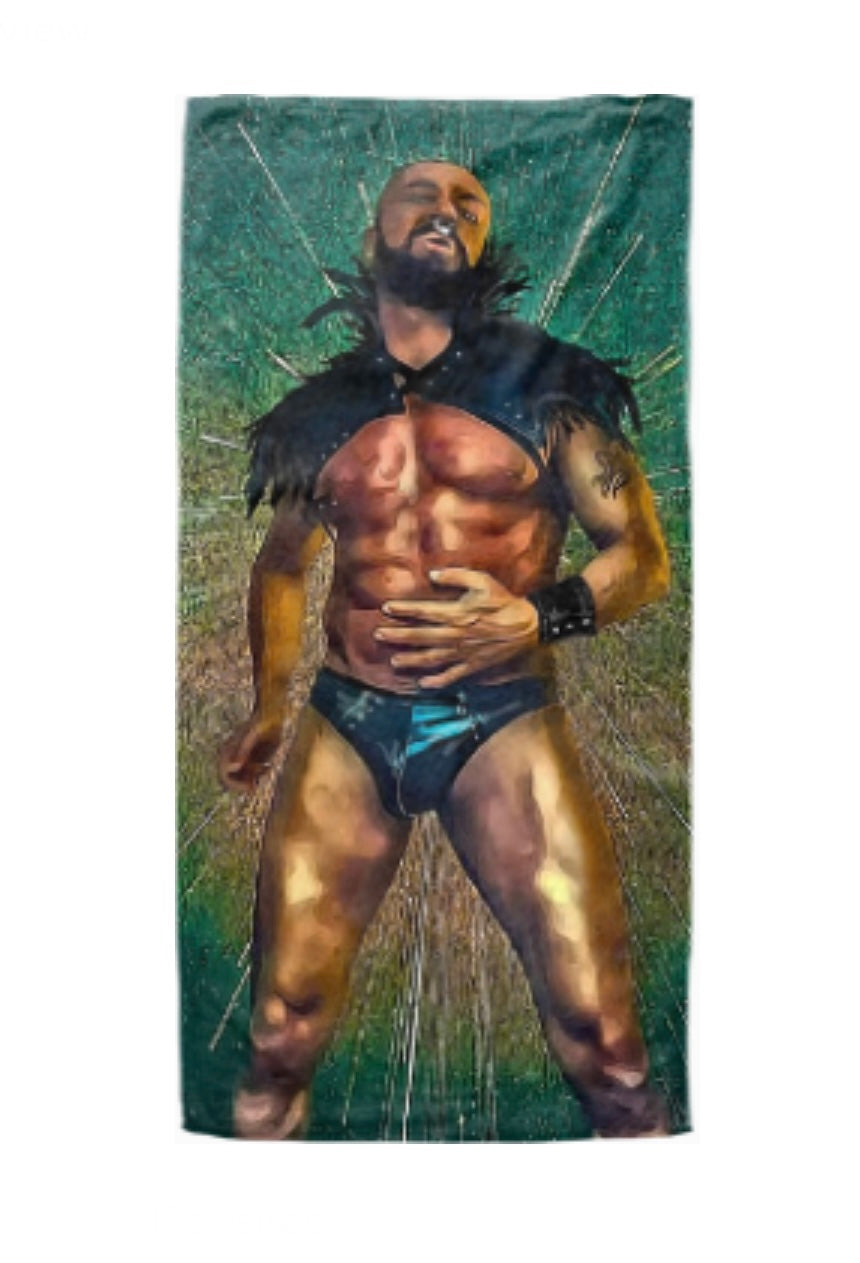 27” x 55” Beach Towel , “Glory”
