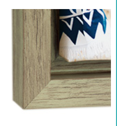 8" x 12" Canvas Print in Oak Frame,  "The Smell of Leather"