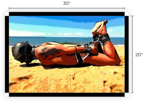 30"x 20" Canvas Print, "Sex on the Beach"