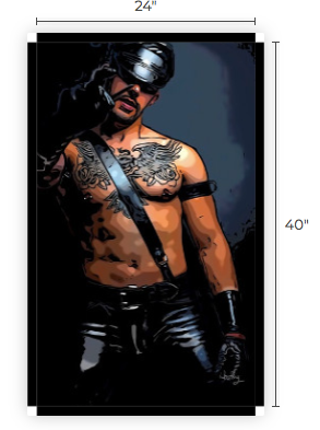 24" x 40" Canvas Print, "A Dream Boy"