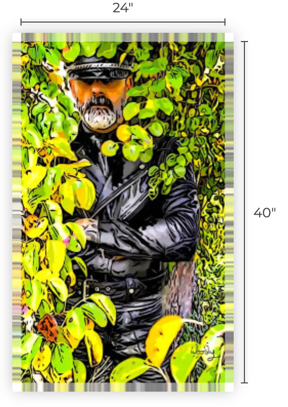 24" x 40" Canvas Print, " Into the Woods"