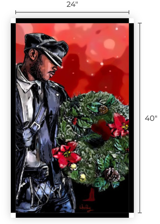 24" x 40" Canvas Print, "The Gift"