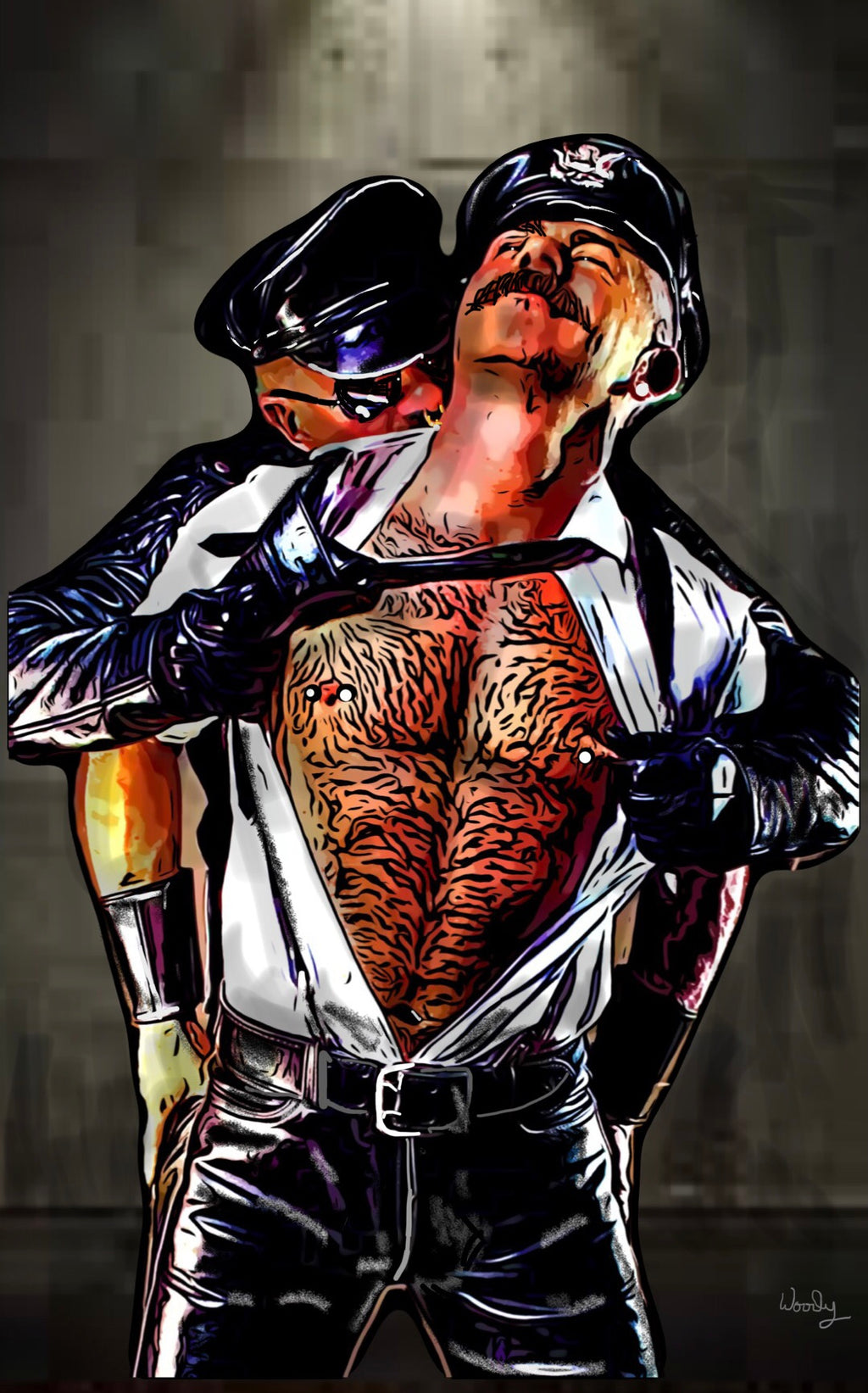 24"x 40" Canvas Print. "The Passion"
