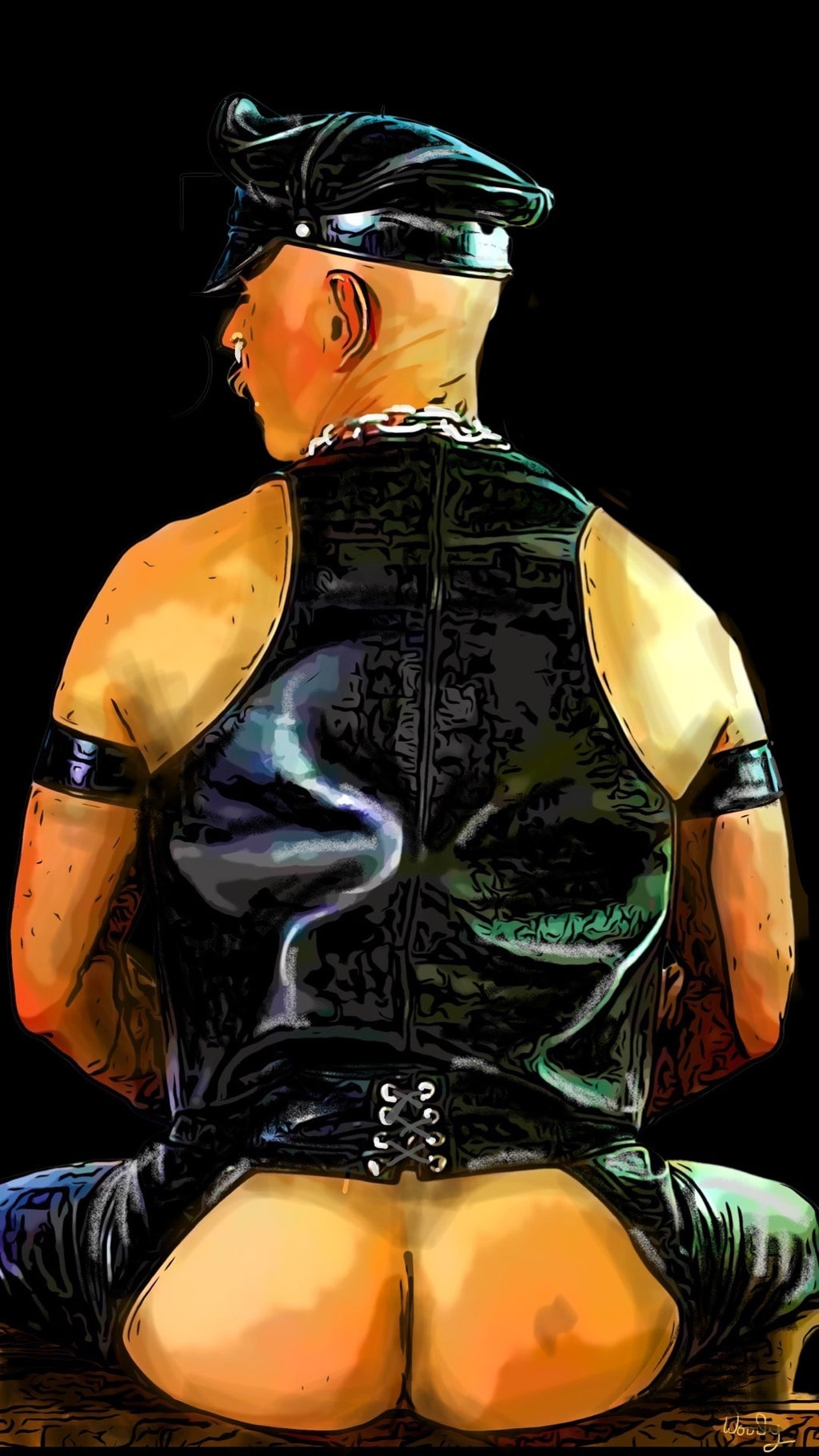 24"x 40" Canvas Print. "Sir's Assets".SAN FRAN EAGLE EXCLUSIVE 5 Prints only